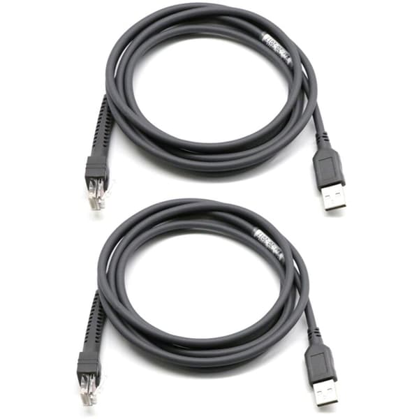 2X Scanner Data Kabel Ls2208 Ap Ls4208 Ds9208 USB Port Strekkode