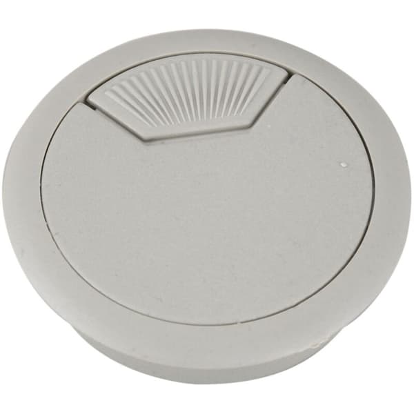 4 stk. 53 mm borehulsplast skrivebordscomputer kabelgennemføring