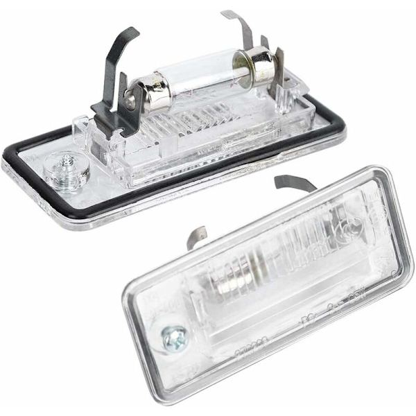 Nummerplate Lys, Lys 8E0807430A 8E0807430B Nummerplate Lys Passer til A3 A4 A5 A6 C6 A8 D3 Q7 RS4