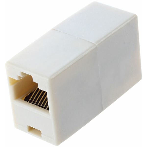 RJ45 F-F suora liitin (kappaletta pakkauksessa)