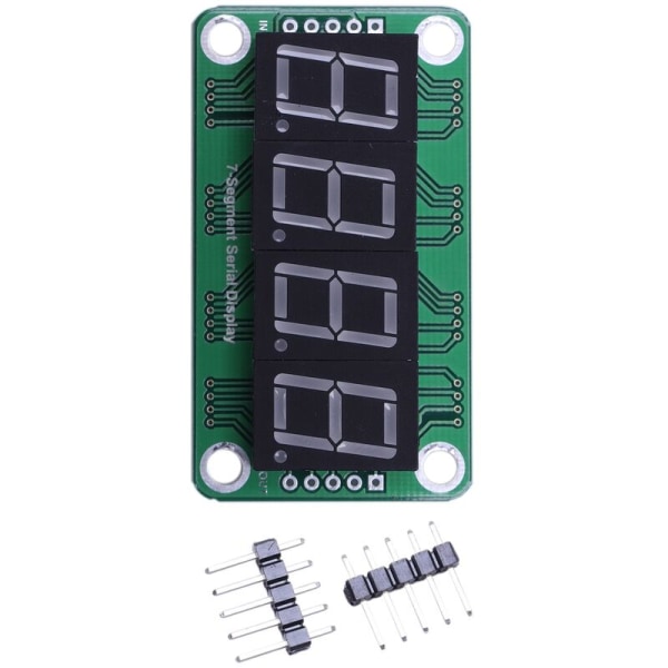 Digitalt displaymodul 4-bit statisk display dynamisk realtidsopdatering til