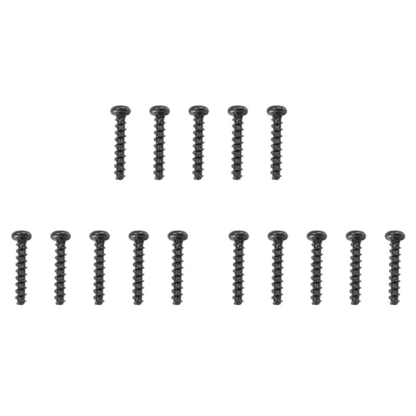 15x Universelle skruer for V6 V7 V8 V10 V11 støvsuger strømpakke / batteri SV09 SV10 SV11 SV12 SV14 B