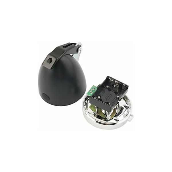 Cykel Forlygte - Retro Stil - 3 LED Lys - Batteridrevet - 2 Tilstande - Beslag Inkluderet