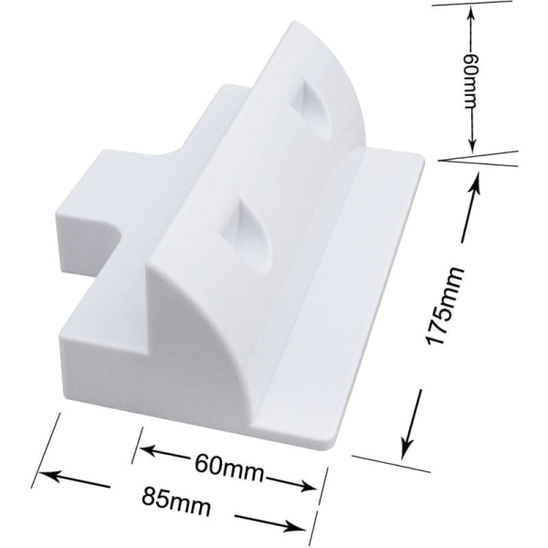 2 stk. solpanel sidemonteringsbeslagssæt til RV-båd