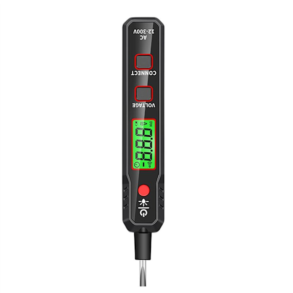 Digitalt multimeter med penn-type, True RMS, Smart spenning, motstand, kapasitans, frekvenstester, AC DC 12-300V, multitester
