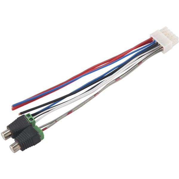 1 Styk Serie 10 Pins RCA Strømkabel Harness til Dobbelt TBX10A Forstærker