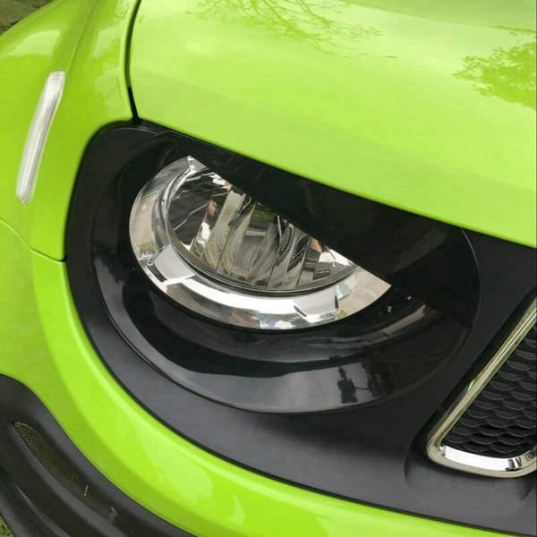 Angry Eyes Forlygte Ramme Trim Cover til 2015 2016 2017 2018 (Sort)