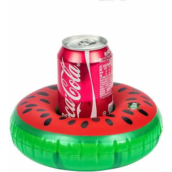 Uppblåsbara Dryckeshållare, 10-pack Kopphållare Flytande Dryckeshållare för Pool Dryckesflottar Uppblåsbara Underlägg för Poolparty Barnbadleksaker