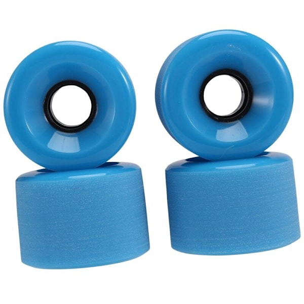 4 stk./sæt 60X45Mm Cruiser Skateboardhjul PU Hjul Langt Bræt Cruiser Hjul, Blå
