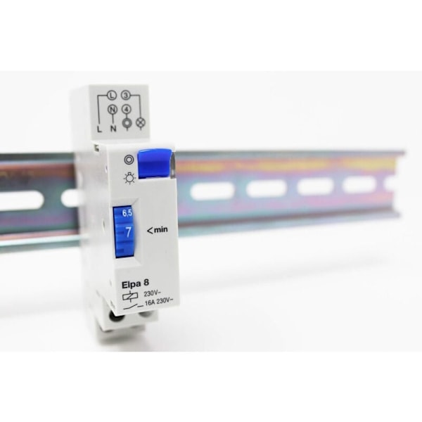 0080804 ELPA 8 - Trappetimer - elektromekanisk - 4 ledere - Fransk versjon