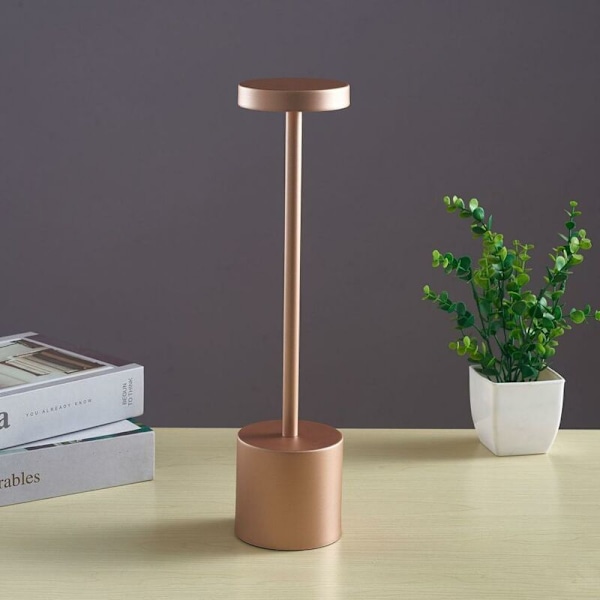Laderbar Trådløs Bordlampe, RGB LED Nattelys, Bordlampe, med Justerbar Fargeendring, for Stue, Soverom, Barnerom, Trappebelysning