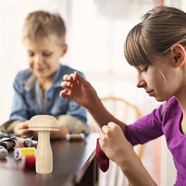 Träsvamp Nålset Broderi Tillbehör för DIY Handsydda Strumpor Kläder Hem