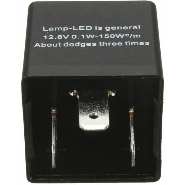 12V 3-pin LED-blinklys for biler, justerbart blinklysrelé for blinklys