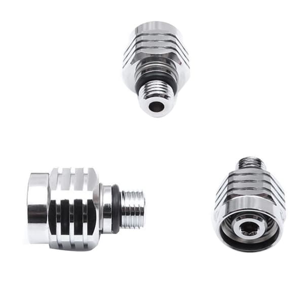 3/8-24 Han til 9/16-18 Han Scuba Diving Regulator Adapter Rørværktøj Justerbar Kobberforbindelse