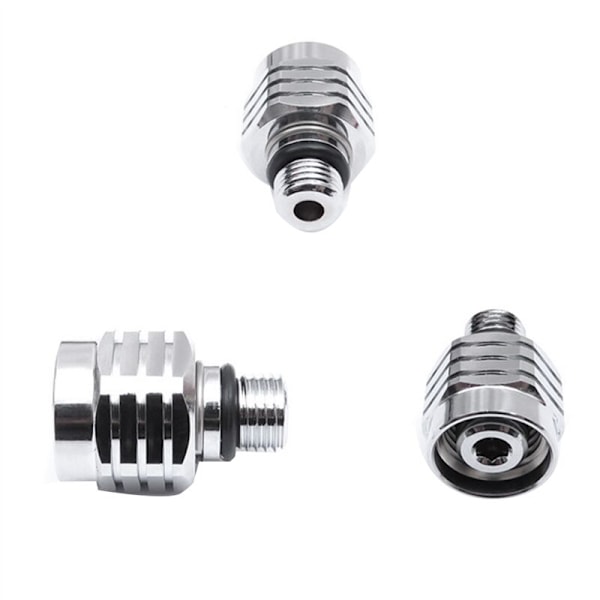 3/8-24 Hann til 9/16-18 Hann Dykke Regulator Adapter Rørverktøy Justerbar Kobberkontakt