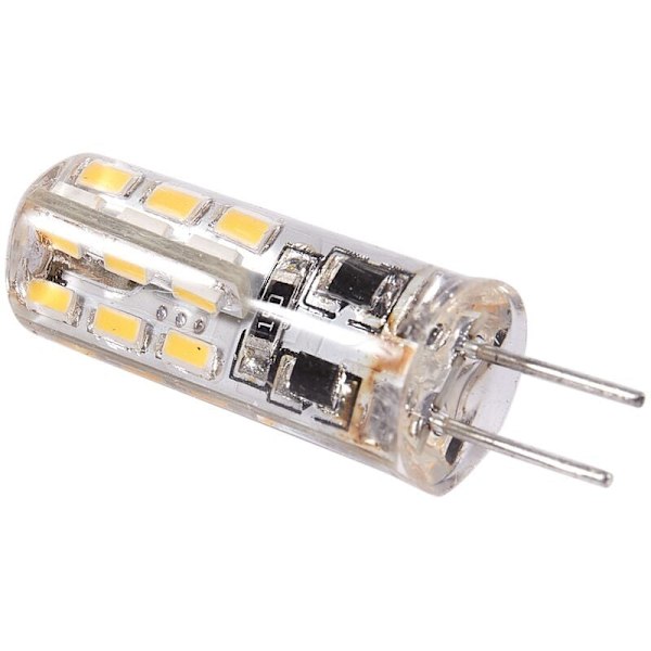 G4 LED-lamppu 1,5 W 24 SMD 3014 Lämmin valkoinen 12 V DC