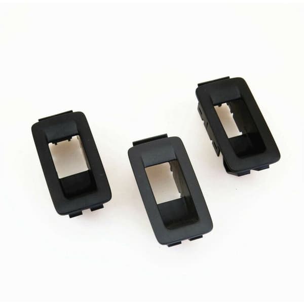 Vindusbryterrammepanelholderboks for B6 CC Golf 5 MK5 6 MK6 sete 3 stk