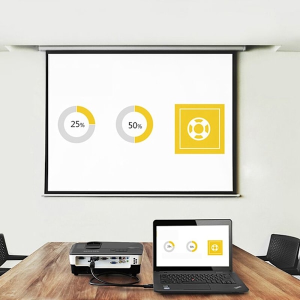 DVI-D Hann til 24+1 Pins Data Linjekabel HD Datamaskin Monitor Video Tilkobling