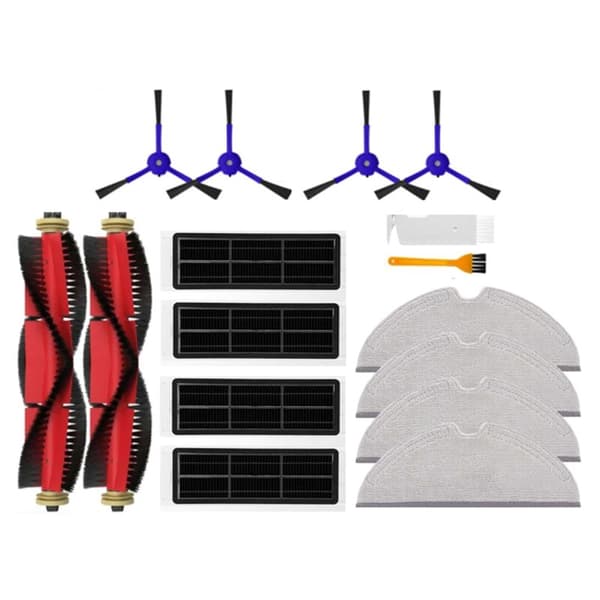 Til S5 S502-00 S502-02 Max S6 MaxV Pure E4 Robotstøvsuger Hoveddel Sidebørste Filter Mop Klud