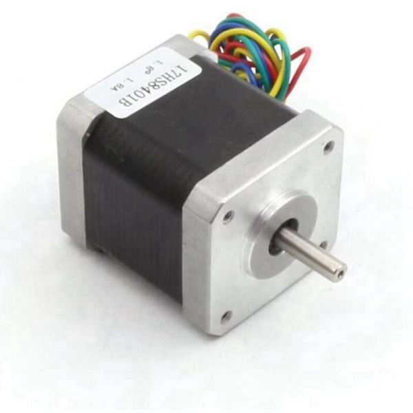 42 Stepper Motor 17HS8401B 48Mm Längd 1.8A Dubbel för 3D-skrivare/Fräsmaskin/CNC-router