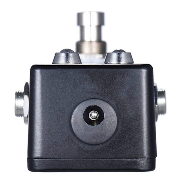 2X Mini Gitarr Effektpedal Box Cirkulationskanal Switch Pick Plug