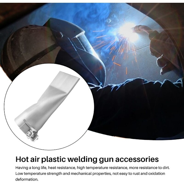 40 mm platt munstycke för plastsvetsningspistol/varmluftspistol/för plastsvets