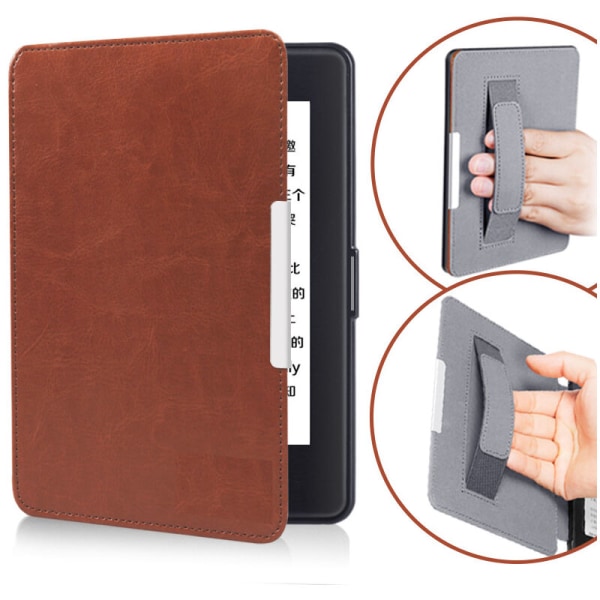 Magneettinen case Kindle Paperwhite 3/2/1 Brownille