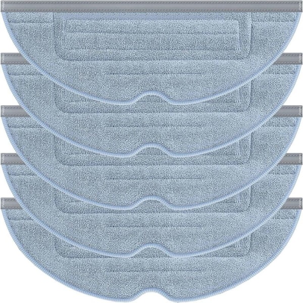 5-pakks moppkluter for Roborock S7, T7 Plus, Vaskbare erstatningskluter for Roborock S7
