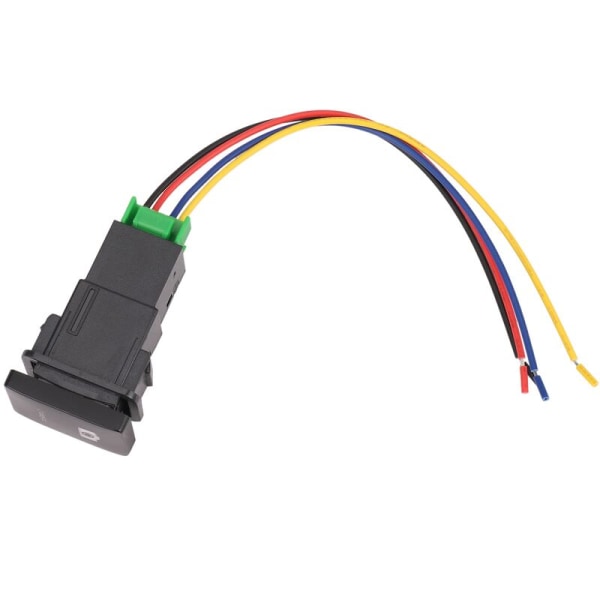33X22Mm 12V Blå På/Av-Strömbrytare På För Yaris Svart