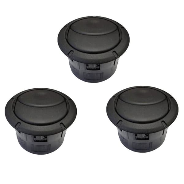 3X Styredeksel Interiør Dashbord Luftventil Varmegitter for Sandero Duster Master Movano 8200212480