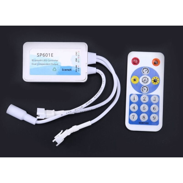 SP601E LED-musikcontroller Bluetooth-musikcontroller Symphony LED-musik Bluetooth-lydkontrol