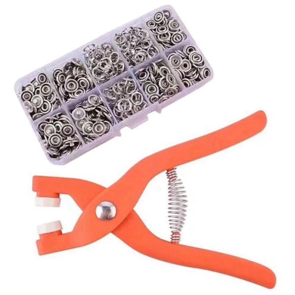 Five-Claw Buckle Installation Tool Pliers Set Invisible Seamless Snaps Are Suitable for DIY Crafts