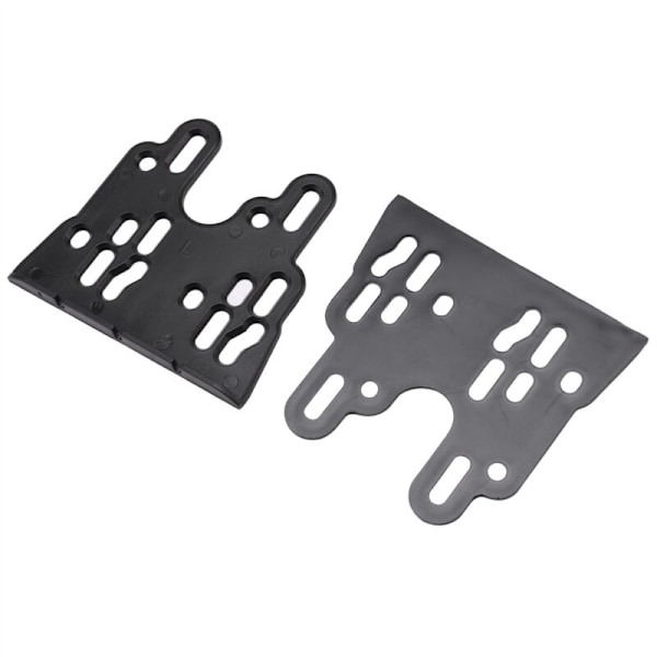 4X Dobbel Din Bil Fascia Radio Panel for Daily 2006-2014 Dash Kit Audio Ramme Install Bezel