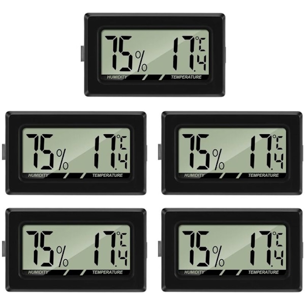 Kjøleskapstermometer, Mini digital LCD temperaturtermometer