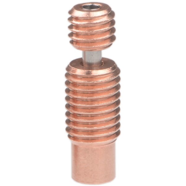 5 stk. All Metal Heat Break Bimetal 3D Printer Tilbehør Dyse Hals 1.75Mm til Varmeblok -V6 (Gengt)