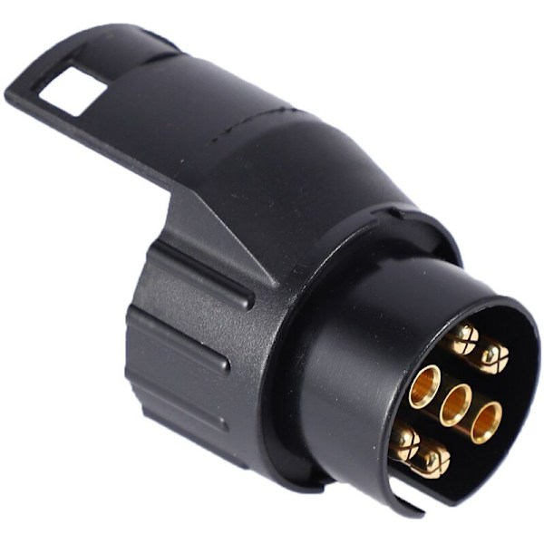 7 til 13 12V Tilhengeradapter Campingvogn Tilhengerfeste Slepe Elektrisk Konverter N Type Plast