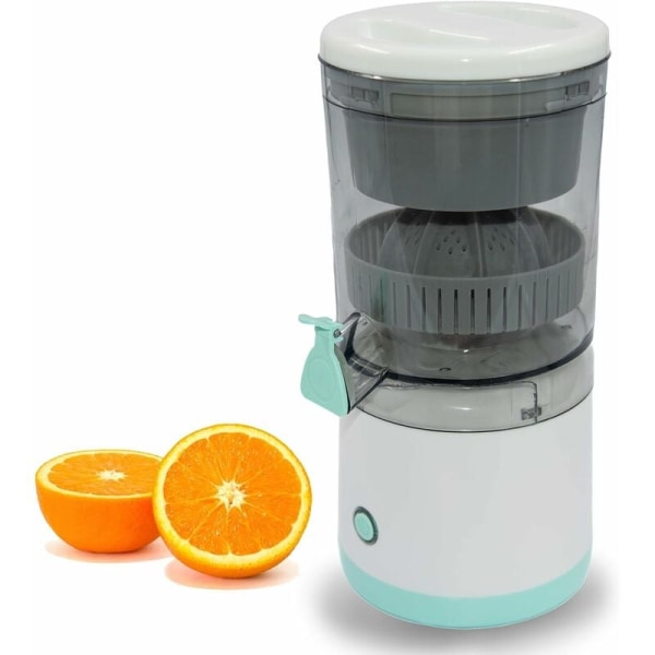 Elektrisk appelsinjuicer - Bærbar og USB-oppladbar - Kraftig, rask og brukervennlig elektrisk juicepresse