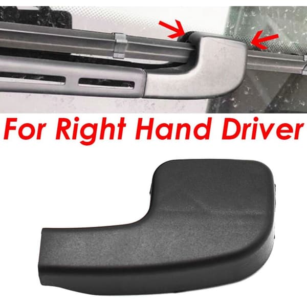 2X Högerstyrd Vindrutetorkare Arm Release Switch Cover för