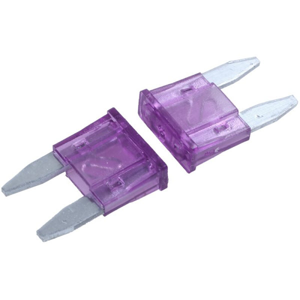 30 stk. Auto Vehicle ATC Blade Fuse Lilla 3A