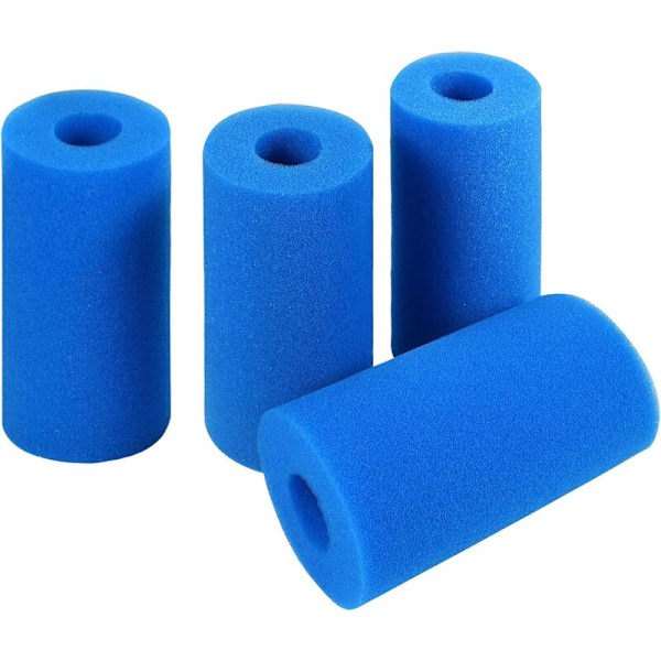 Type A Filter Svamp, Skumfilter til Basseng, Patronfilter Svamp, Gjenbrukbar Bassengfilter Skum, Gjenbrukbar Spafilter (4 stk)