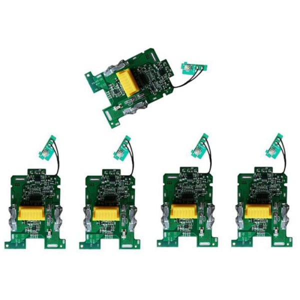 5 st BL1830 Li-Ion Batteri BMS Skyddskort Laddning PCB för 18V Elverktyg BL1815 BL1860 LXT400 BL1850 Grön
