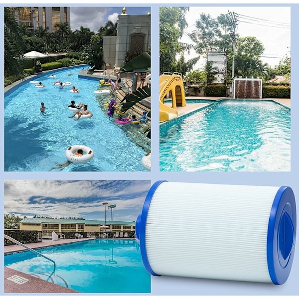 1 pakke spafilter, til Unicel 6CH-940, til Pleatco PWW50P3, til Waterway Front Access Skimmer og Filbur FC-0359