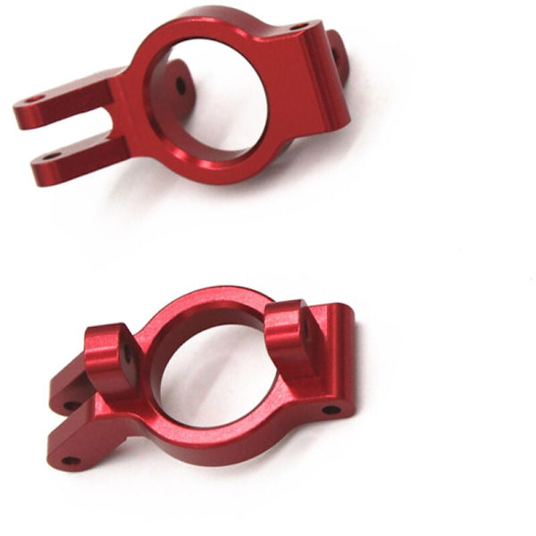 Metall C-Hub bærer caster blokk for 104009 12402-A RC bil oppgraderinger deler tilbehør, rød