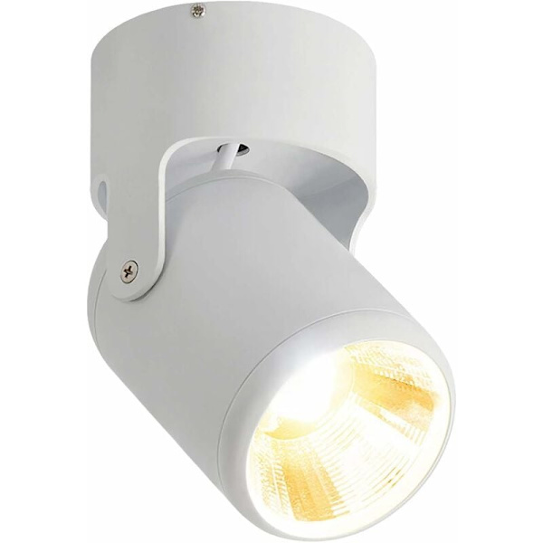 12W Vit Taklampa 1 LED-Spotlight Justerbara Taklampor Bar Modern Svängbara Spotlight för Inomhus Kontor Vardagsrum Kök Hall (Vit, W