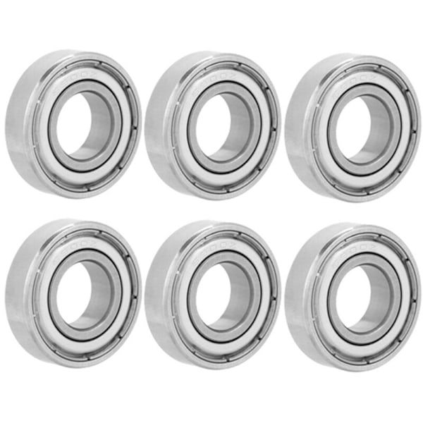 10 stk. 6900ZZ Dobbelt Afskærmede Miniature Stål Kuglelejer 10x22x6mm