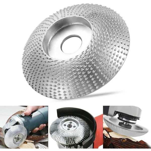 Träsliperskiva, 85mm Slipdiskar, Träslipdisk, Wolframkarbid Vinkelslip, Vinkelslip Hjul, Slip Hjul och Diskar (Silver)