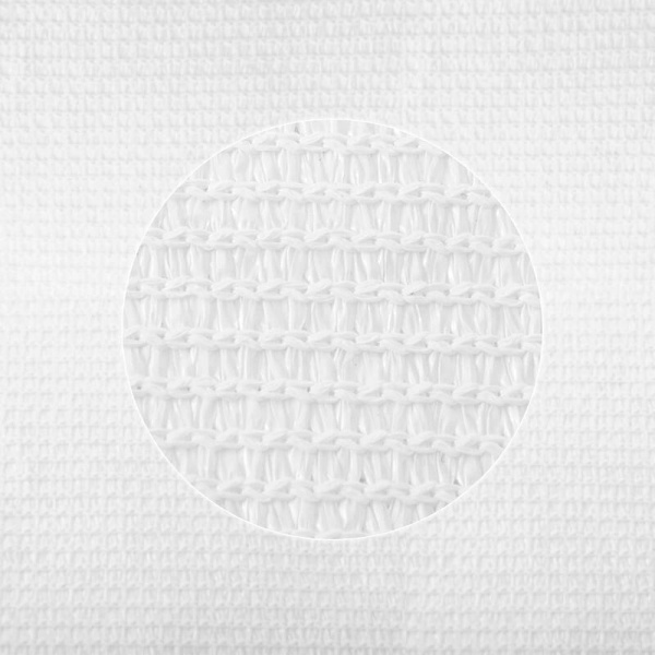 Skygge Sejl (HDPE, 180g/m²), Rektangulær 2x3m, Skygge Sejl Modstandsdygtig Overfor 98% UV-Stråler til Have Terrasse, Hvid 2x3