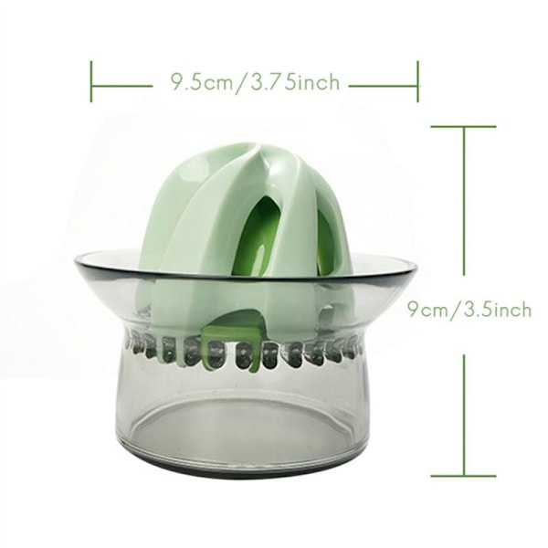 2X Bærbar Saftpresser Frugt Grøntsag Manuel Saftkontroller Blender Mini Saftmaskine Multifunktionelt Køkkenredskab