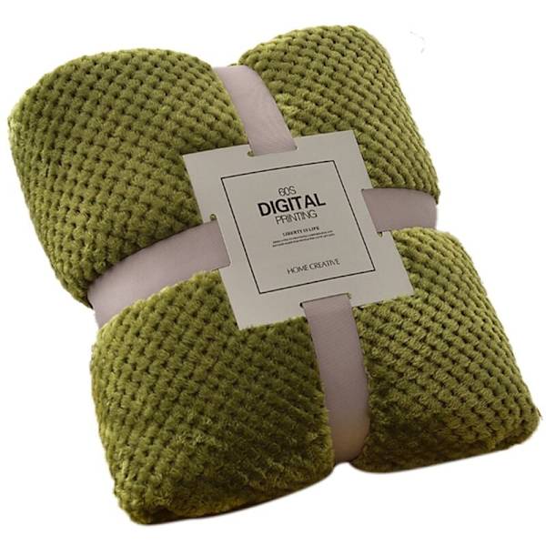 Mikrofiber Fleece Tæppe Tekstil Sengetæppe 100X75Cm Stor Tyk Fleece Sofa Tæppe Lille Tæppe til Børn, C