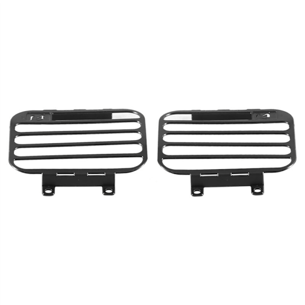 2X för MN D90 D99S MN99S 1/12 Fjärrkontroll Bil Uppgradering Delar Lampa Skydd Strålkastare Kåpa Tillbehör Galler Skydd